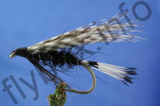 Fish4Flies Teal and Black
